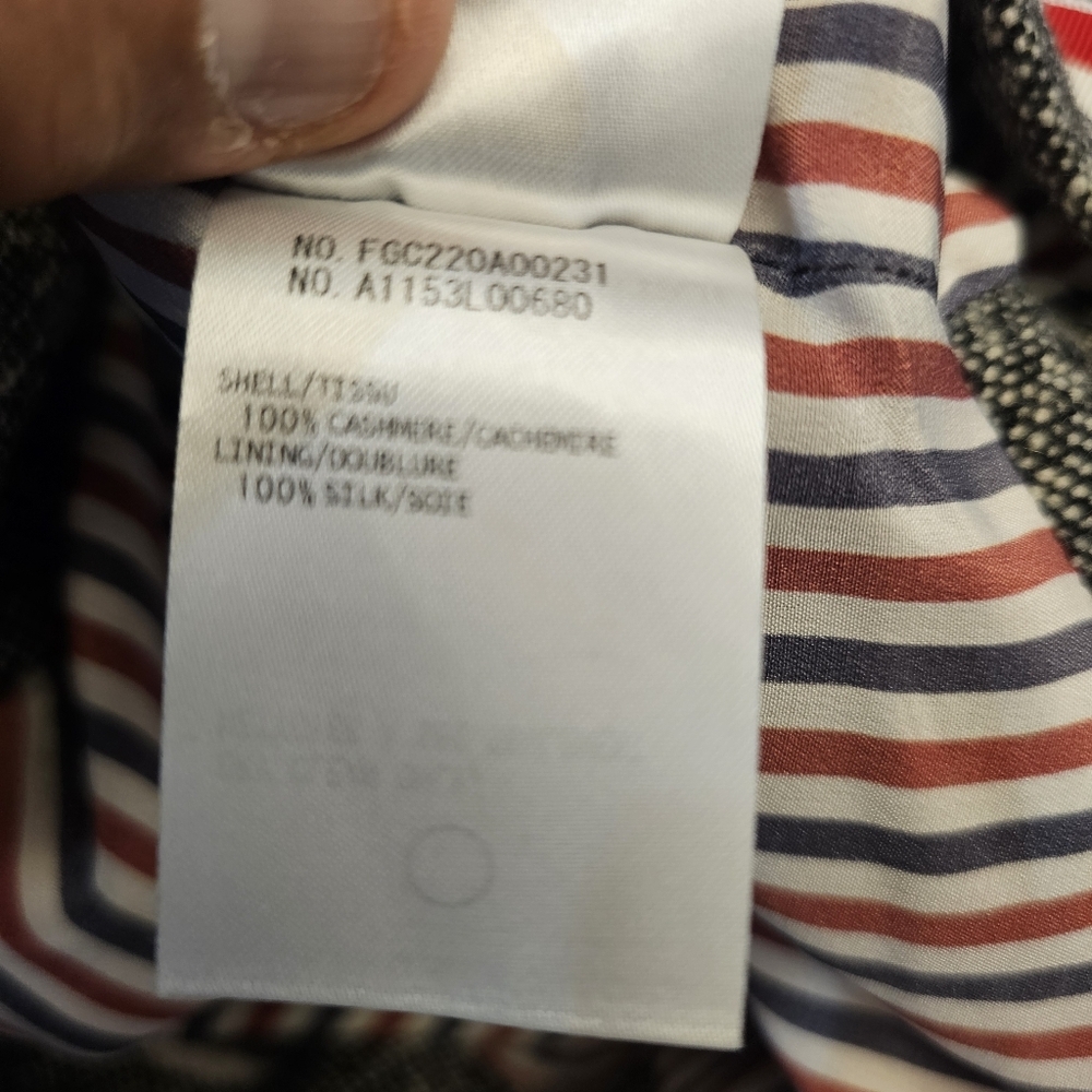 Thom Browne Cashmere and Silk Skirt Italian Size 44 US Size 8 Quiet Luxury {B10 - Picture 7 of 16